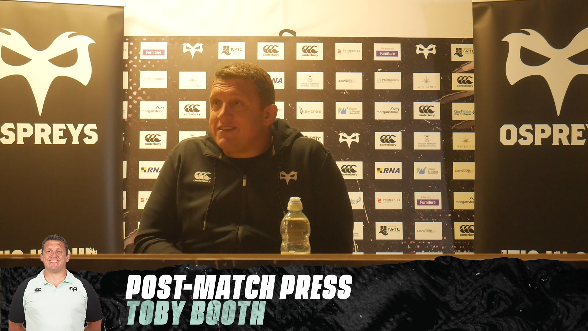 POST-MATCH PRESS: Toby Booth (Ospreys 23-15 Glasgow)