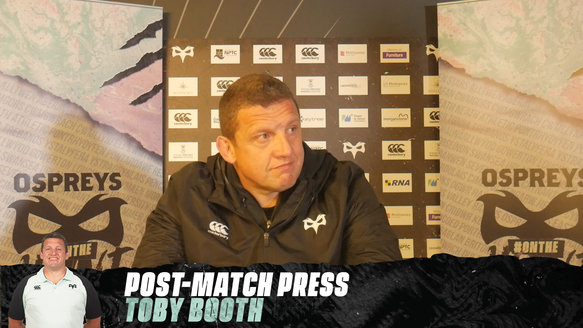 POST-MATCH PRESS: Toby Booth (Ospreys 7-26 Leinster)