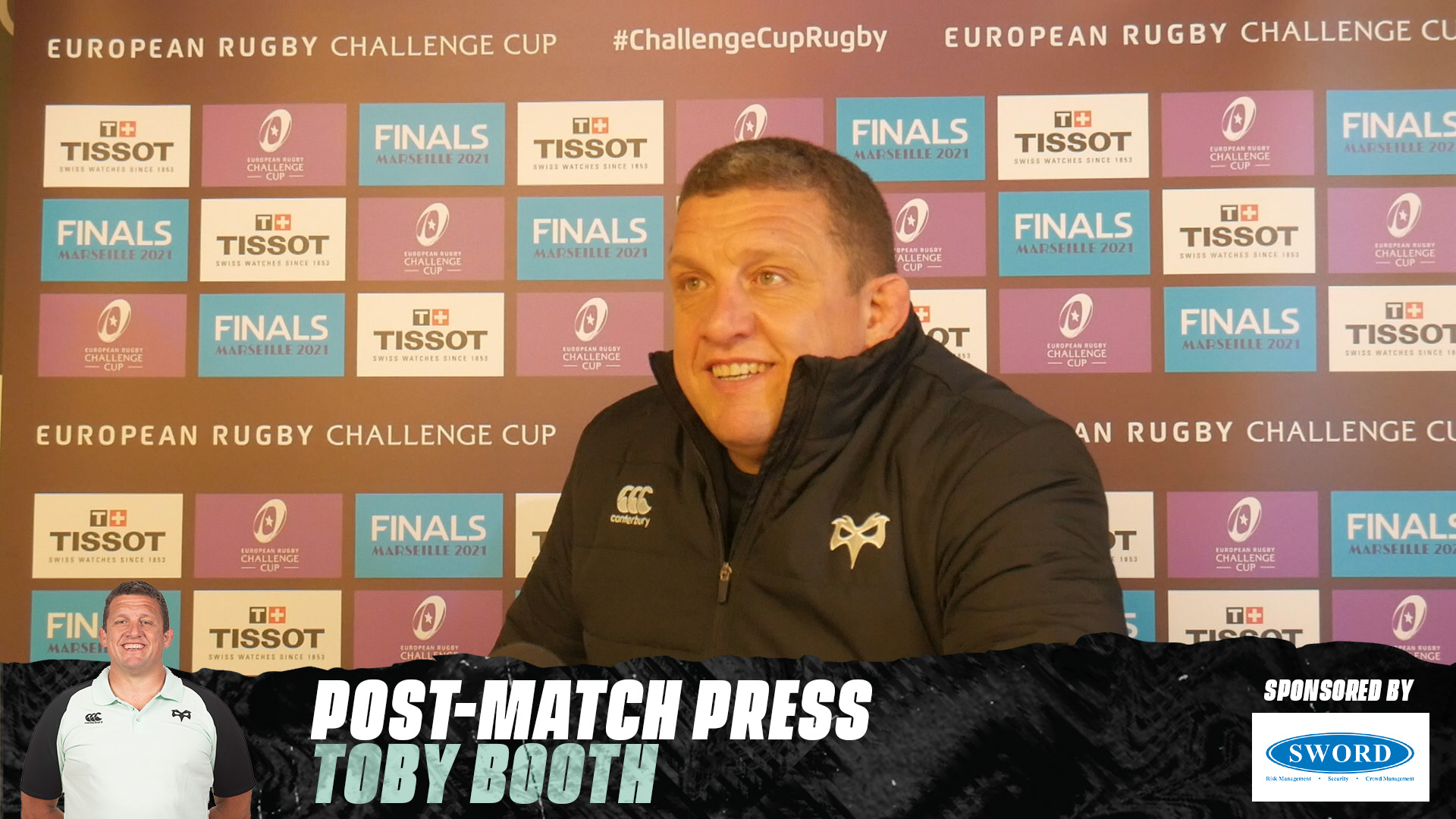 POST-MATCH INTERVIEW: Toby Booth (Ospreys 39-15 Castres)