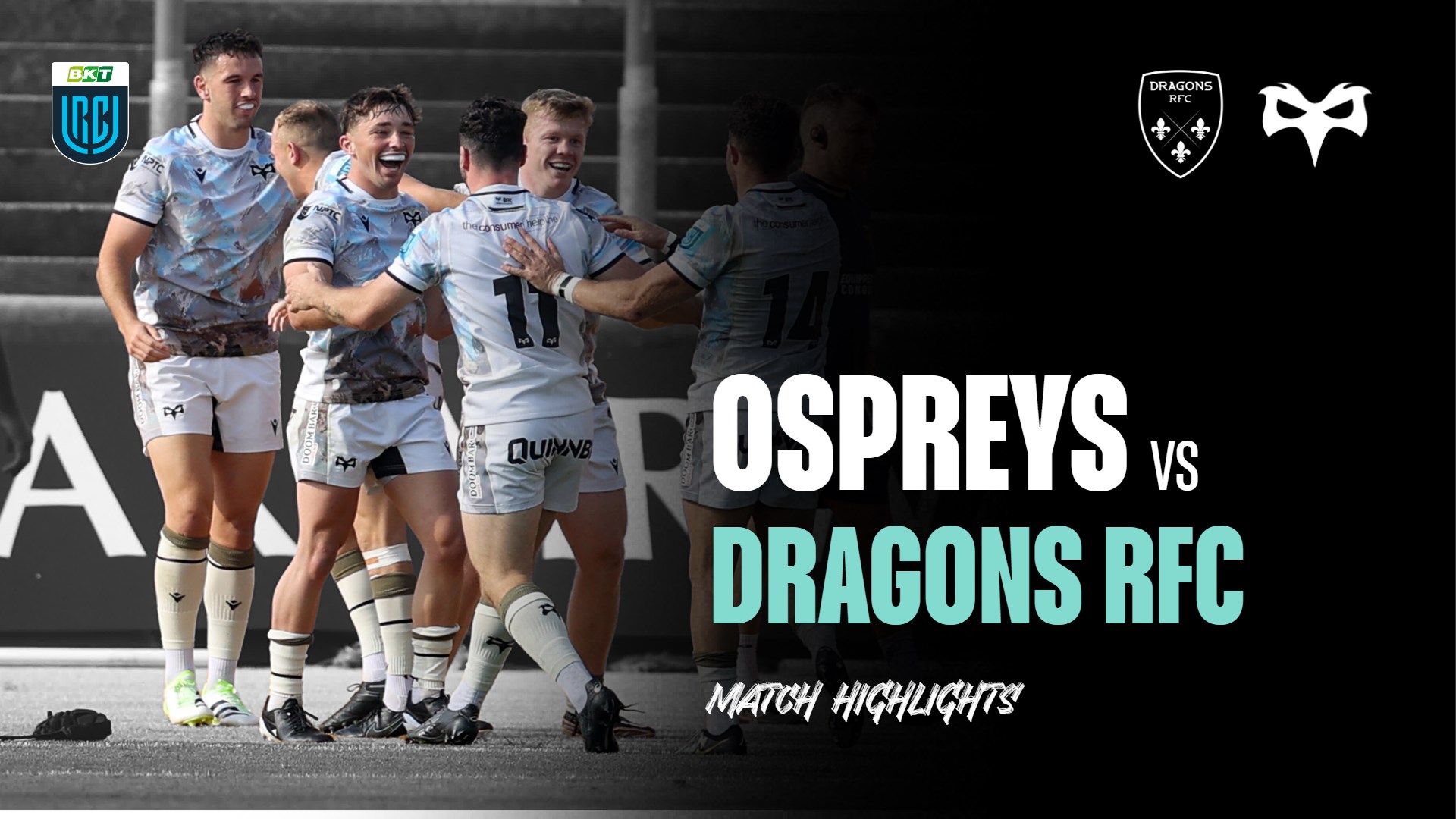 Ospreys highlights vs Dragons RFC