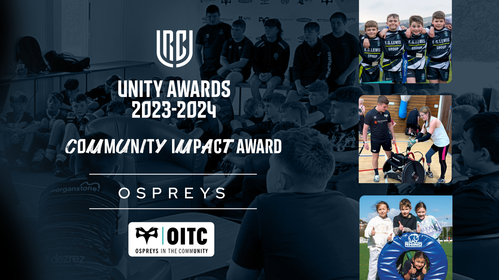 Ospreys in the Community win impact award