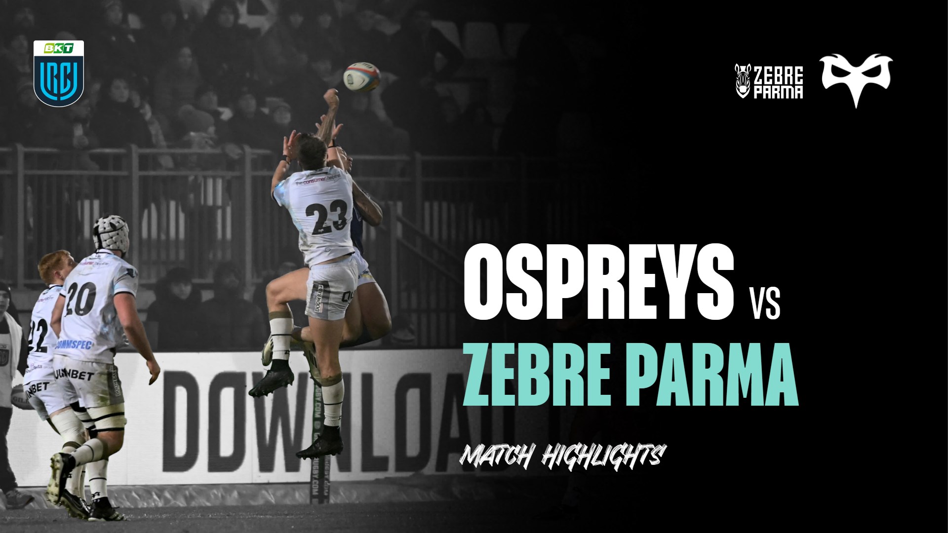 BKT URC R7 Match Highlights | Ospreys vs Zebre Parma | 29th Nov 24