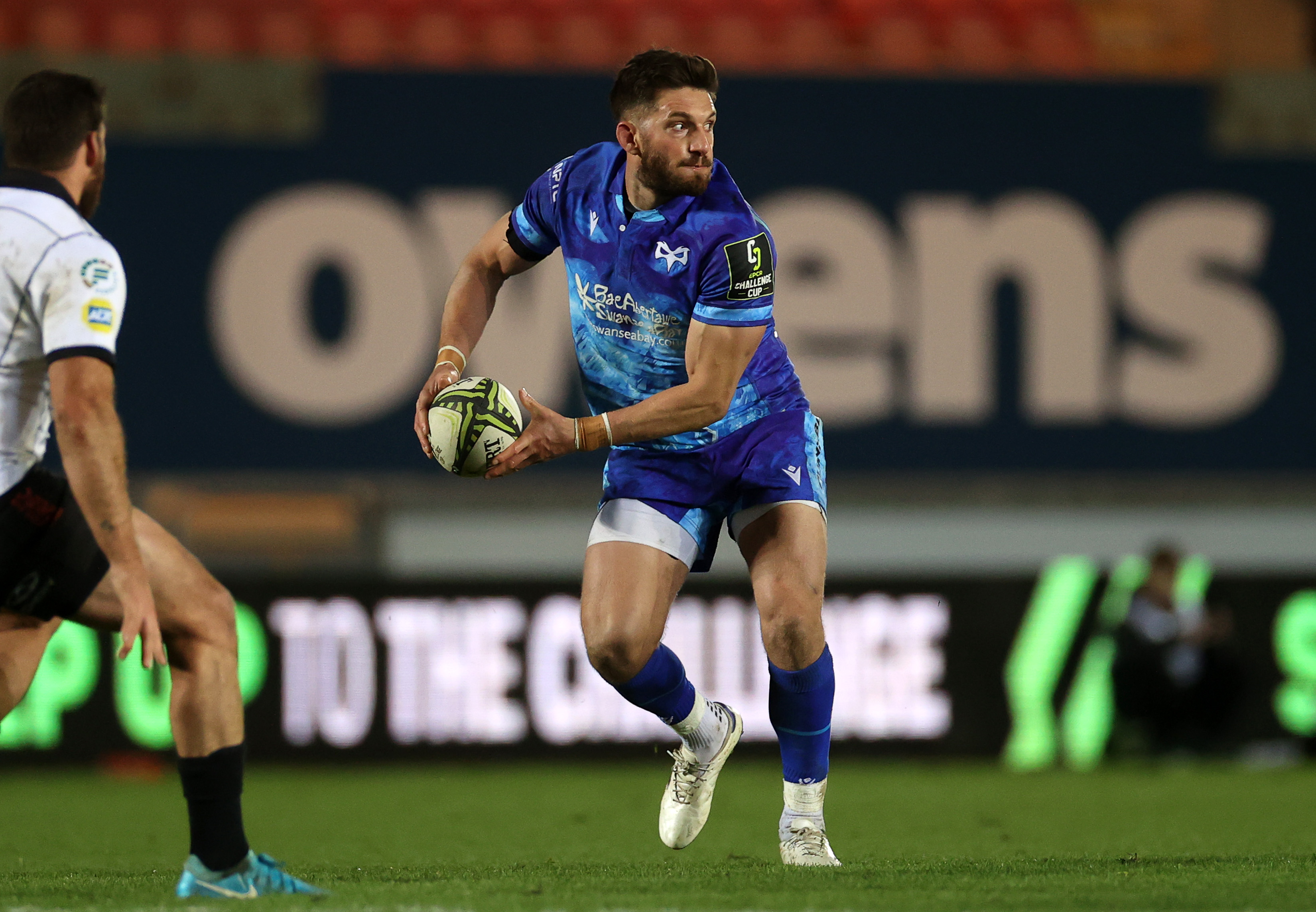 Owen Williams vs Emirates Lions at Parc y Scarlets 