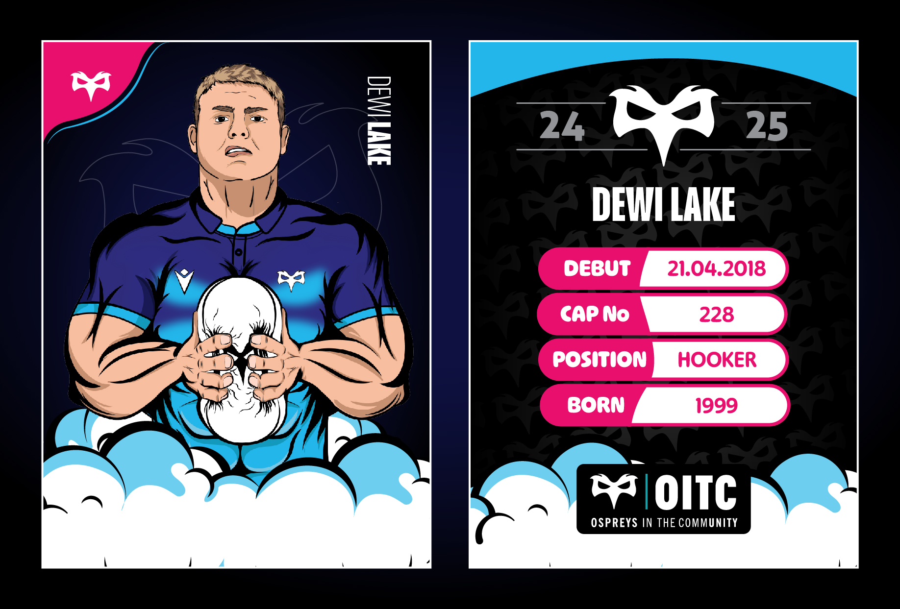 Dewi Lake Full Trading Card 