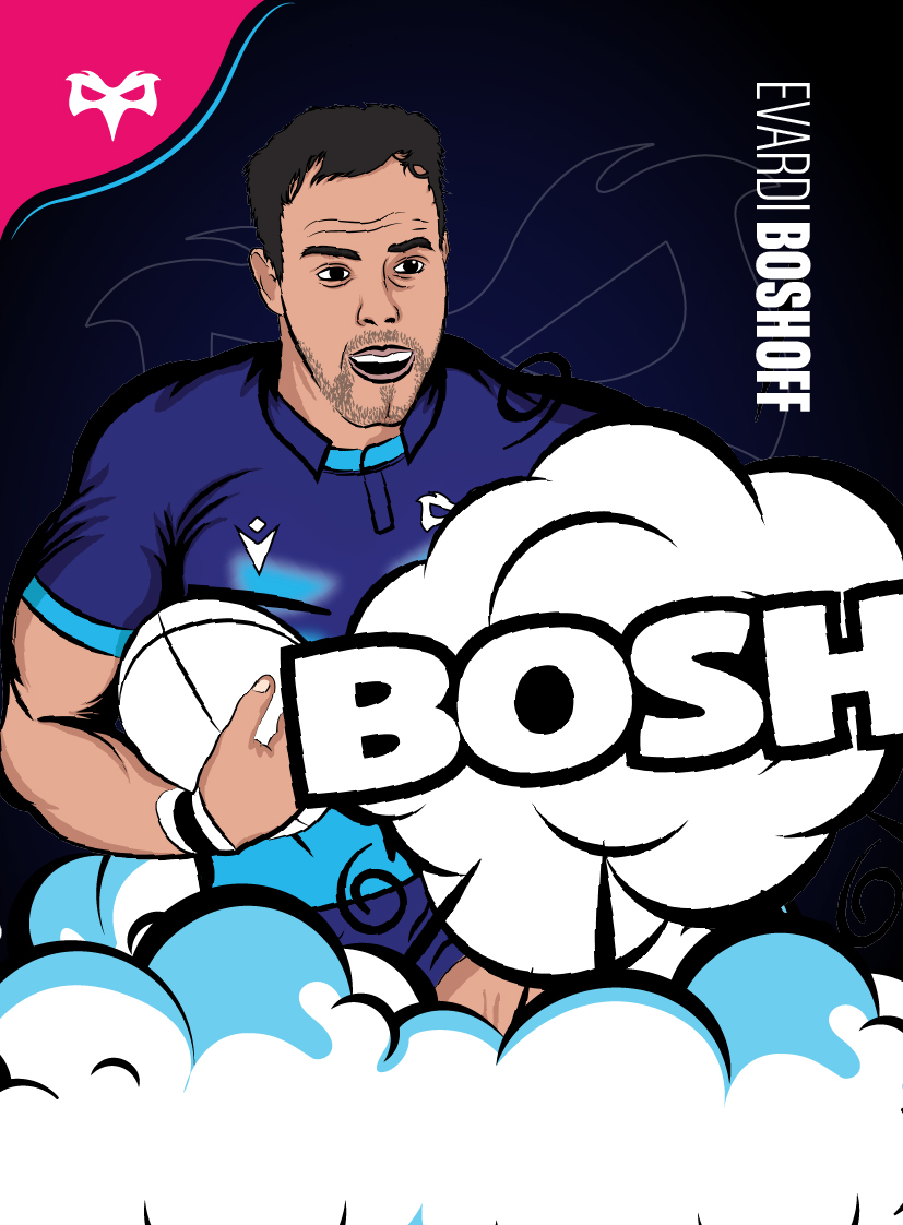 Evardi Boshoff Trading Card