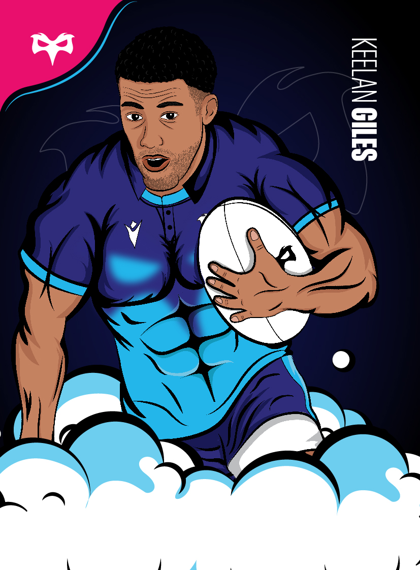 Keelan Giles Trading Card