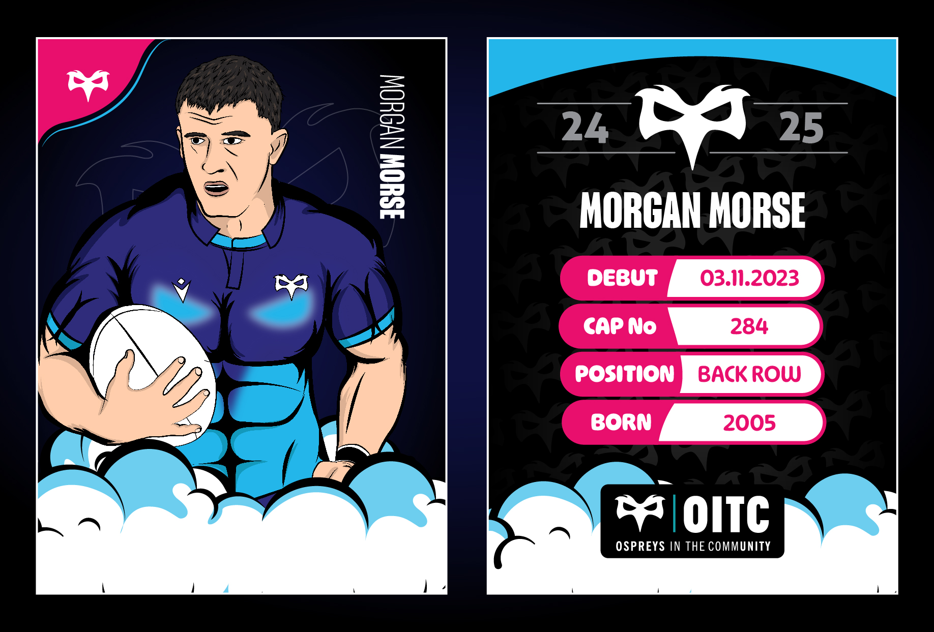 Morgan Morse Full Trading Card