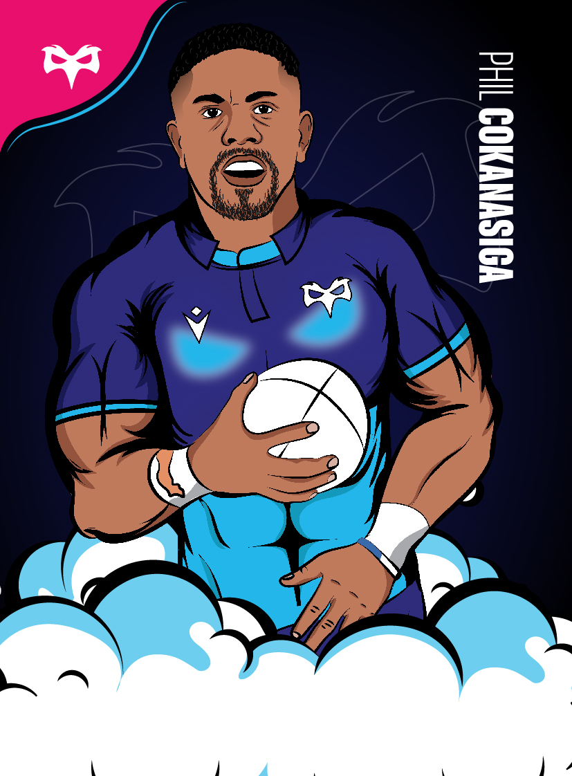 Phil Cokanasiga Trading Card