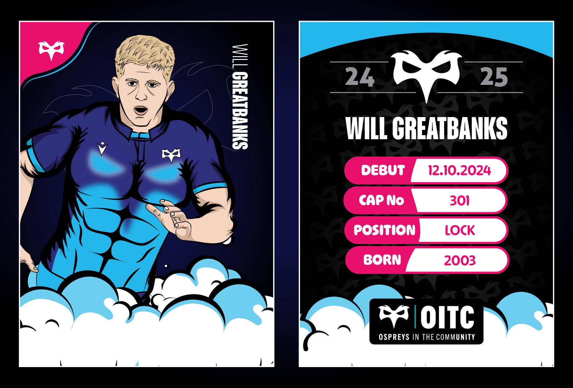 Will Greatbanks Full Trading Card