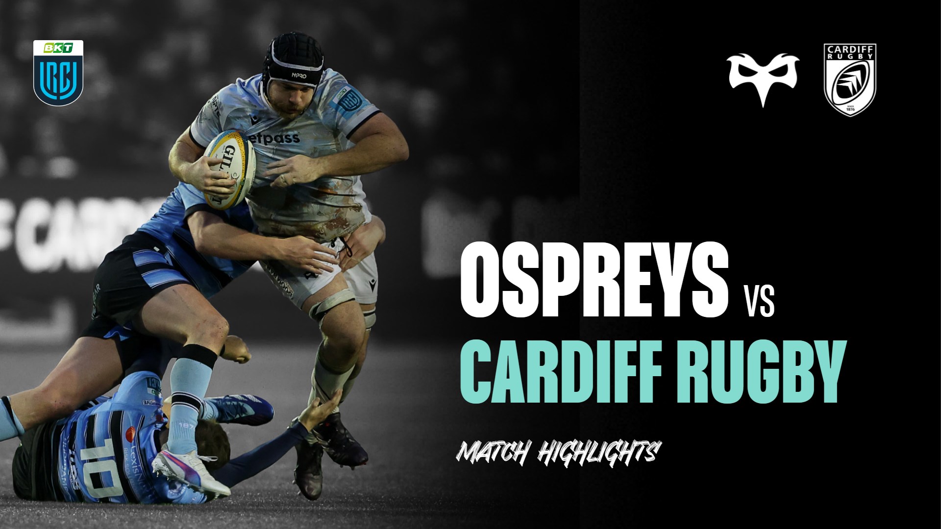 BKT URC R9 Match Highlights | Cardiff Rugby vs Ospreys| 1st Jan 25