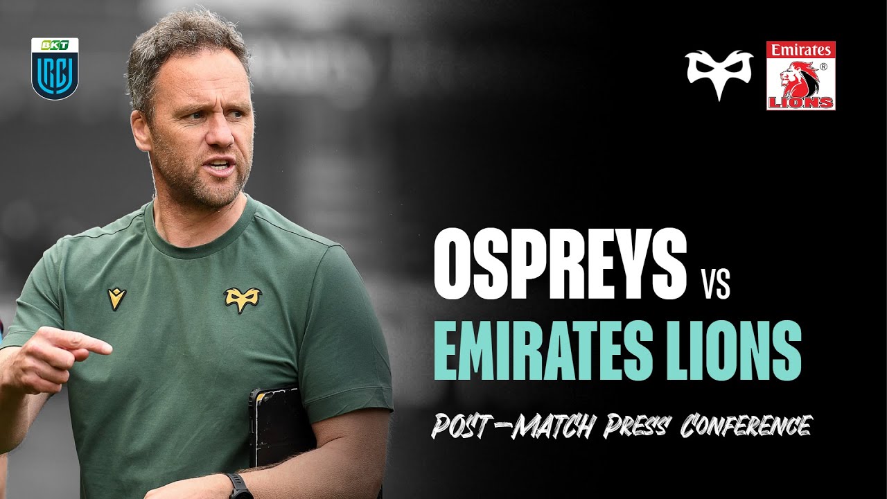 Post match press con emirates lions