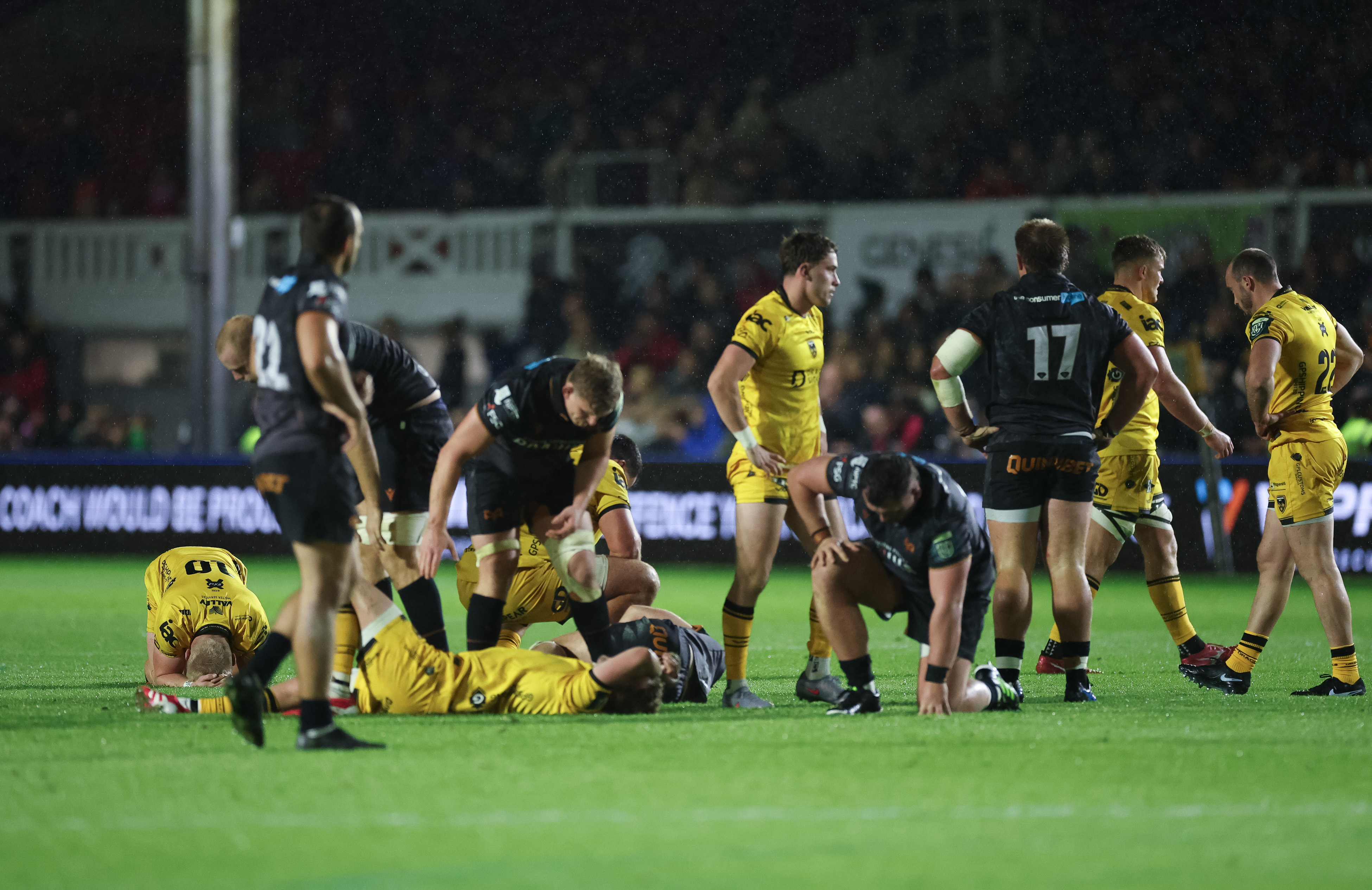 Ospreys vs Dragons at Rodney Parade