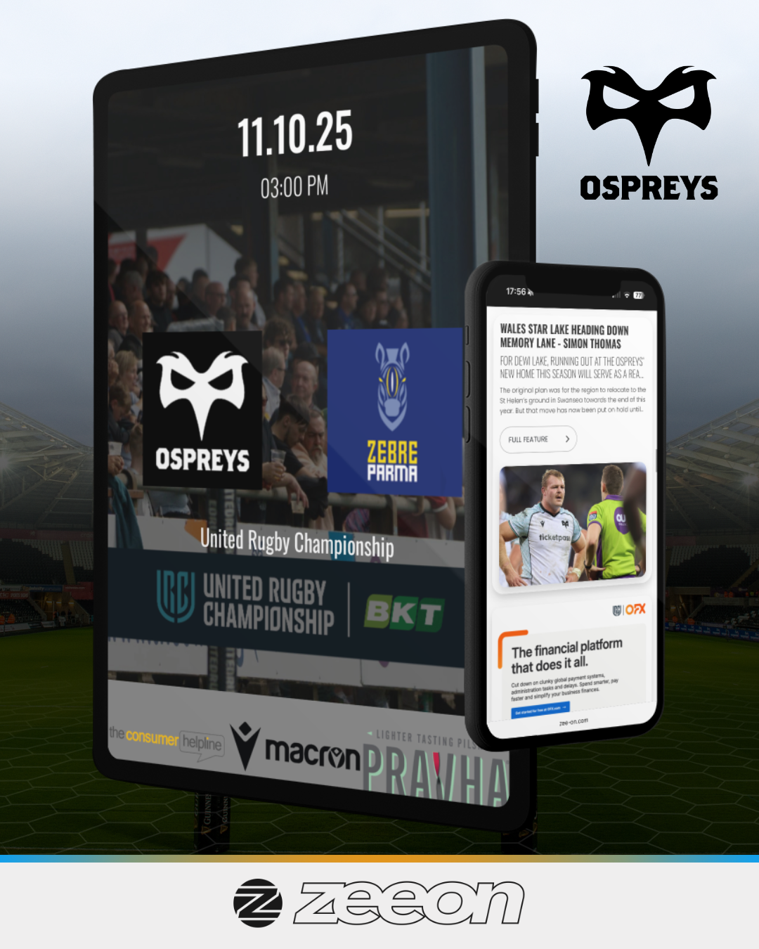 Ospreys Matchday Programme