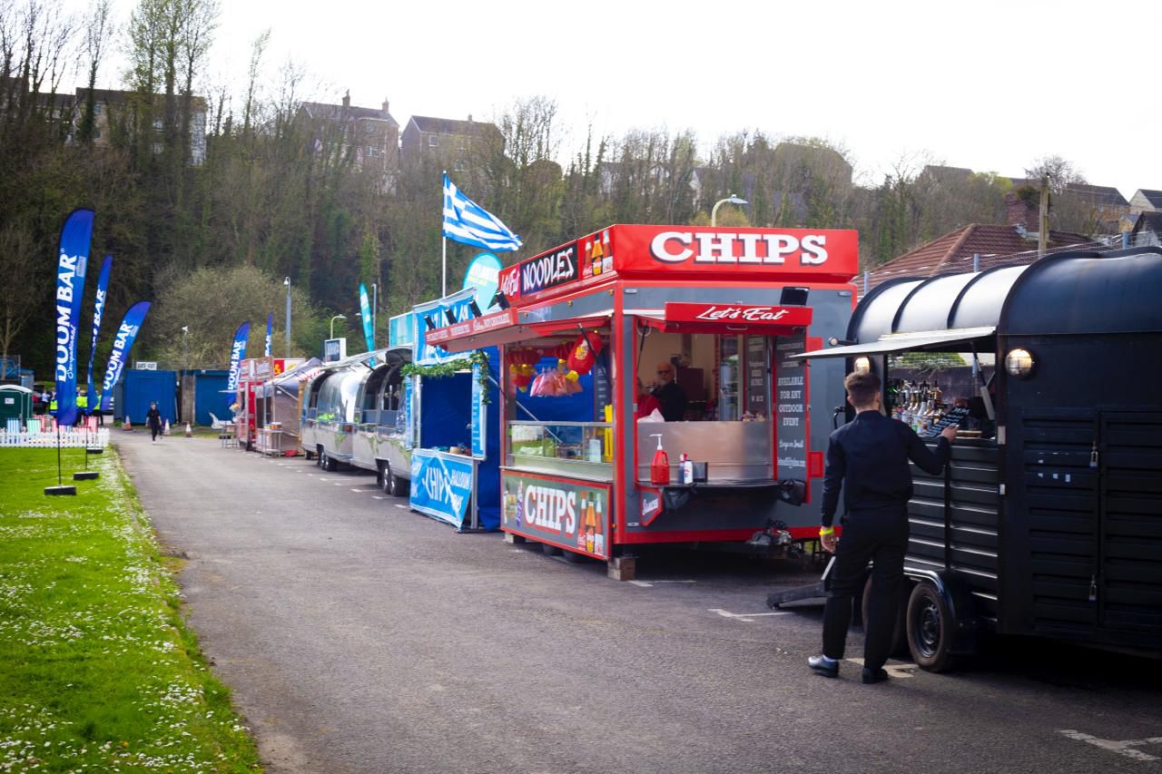 Food Vendors at the Brewery Field 