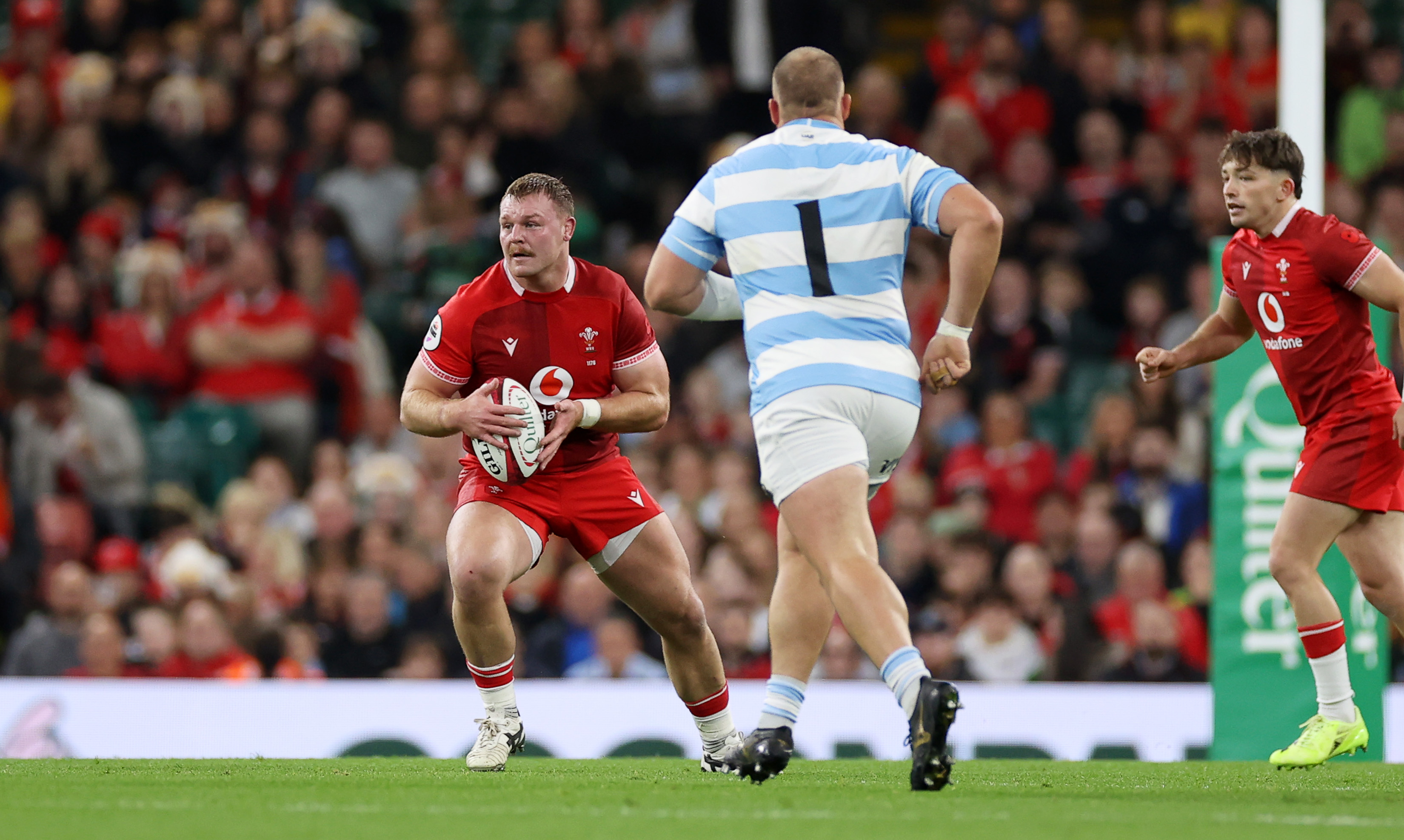 Dewi Lake and Dan Edwards vs Argentina