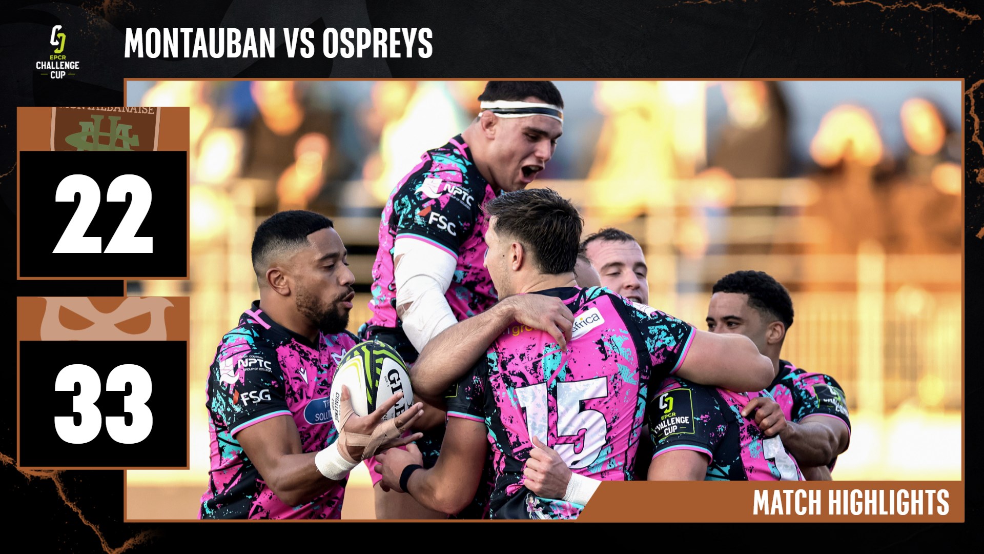Ospreys vs US Montauban Highlights 