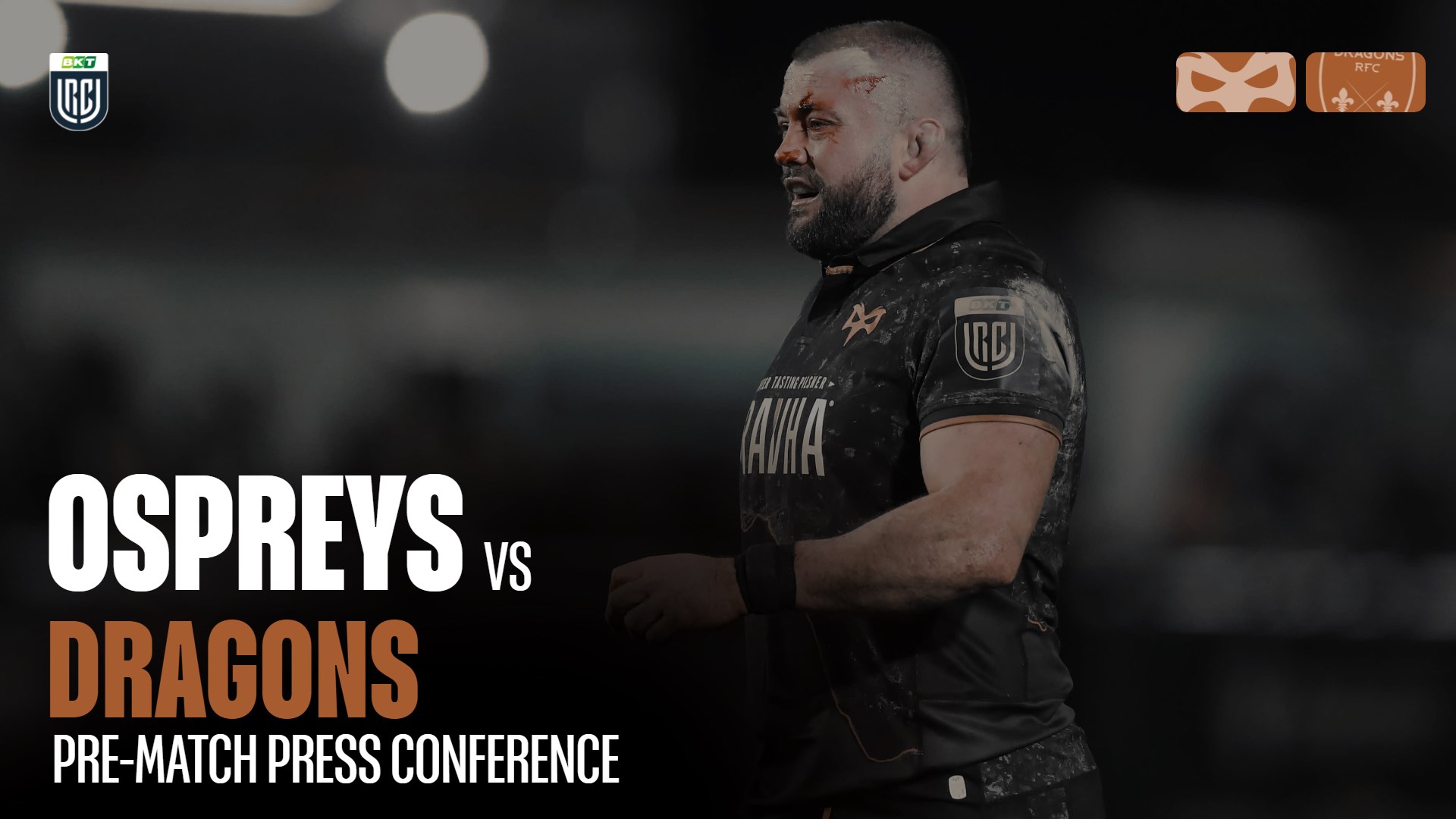 Sam Parry speaks to the press ahead of our BKT URC fixture vs Dragons at the Electric Brewery Field