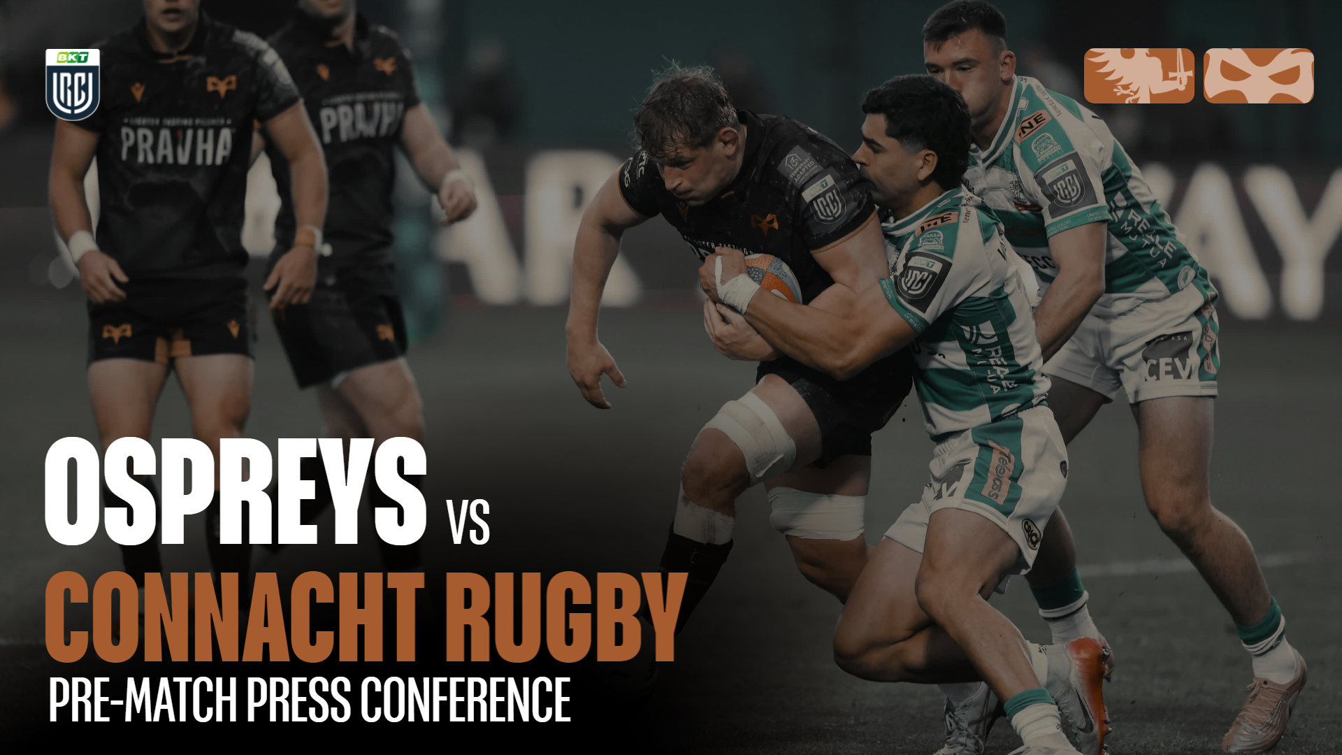 Jac Morgan spoke to the press ahead of a crucial tie against Connacht Rugby at the Dexcom Stadium 