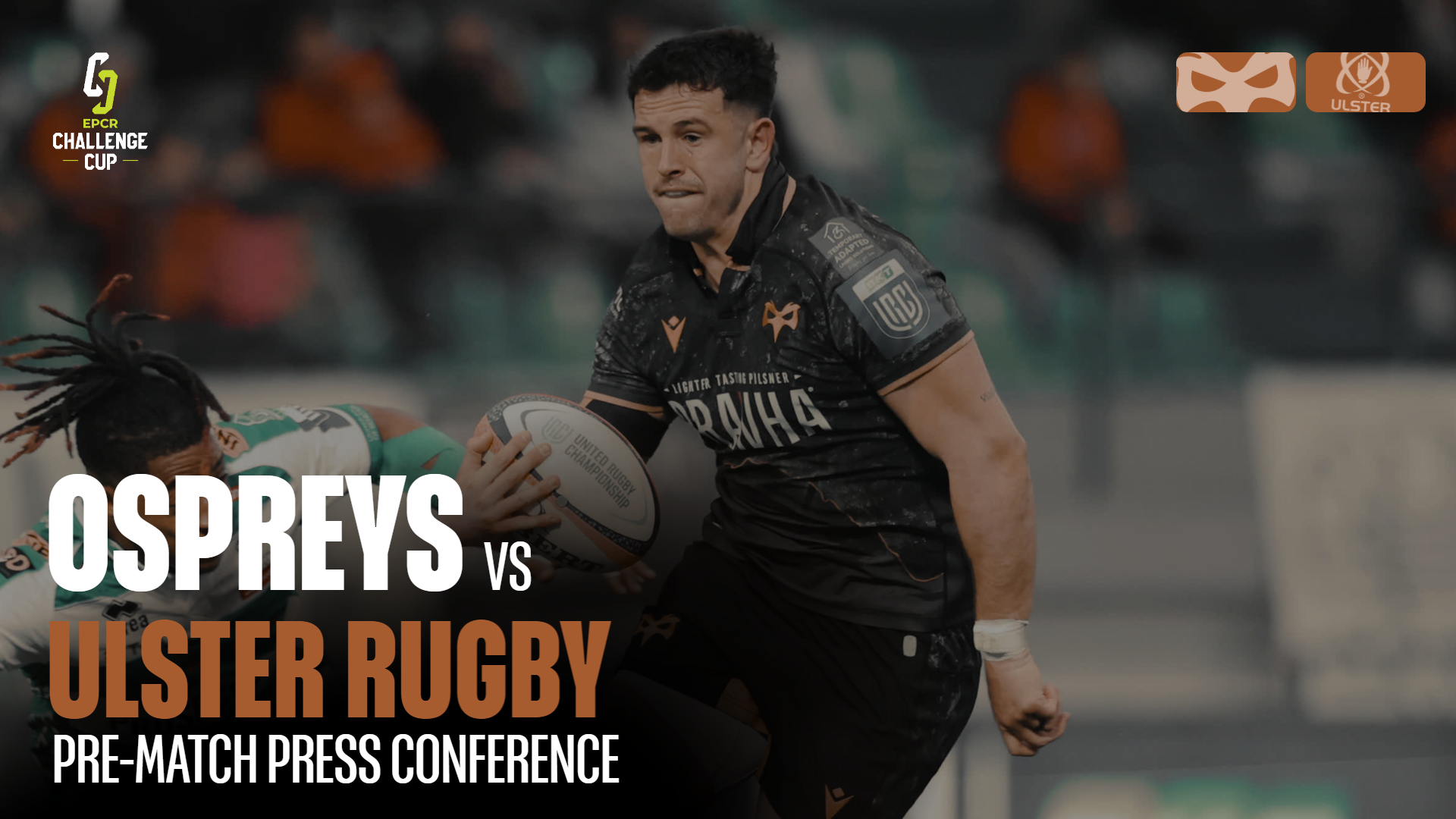 Owen Watkin spoke to the press ahead of our EPCR Challenge Cup Round of 16 knockout tie vs Ulster in Belfast 