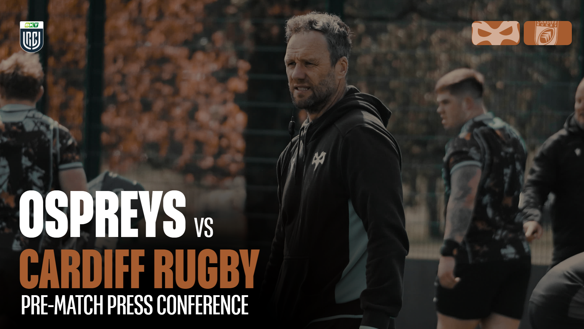 Mark Jones spoke to the press ahead of Friday night's Welsh derby vs Cardiff rugby at the Cardiff Arms Park 