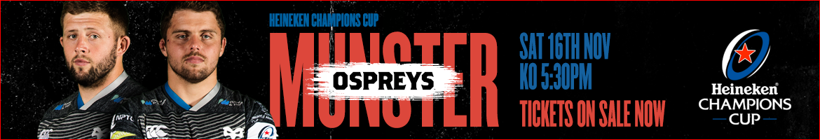 Ospreys v Munster