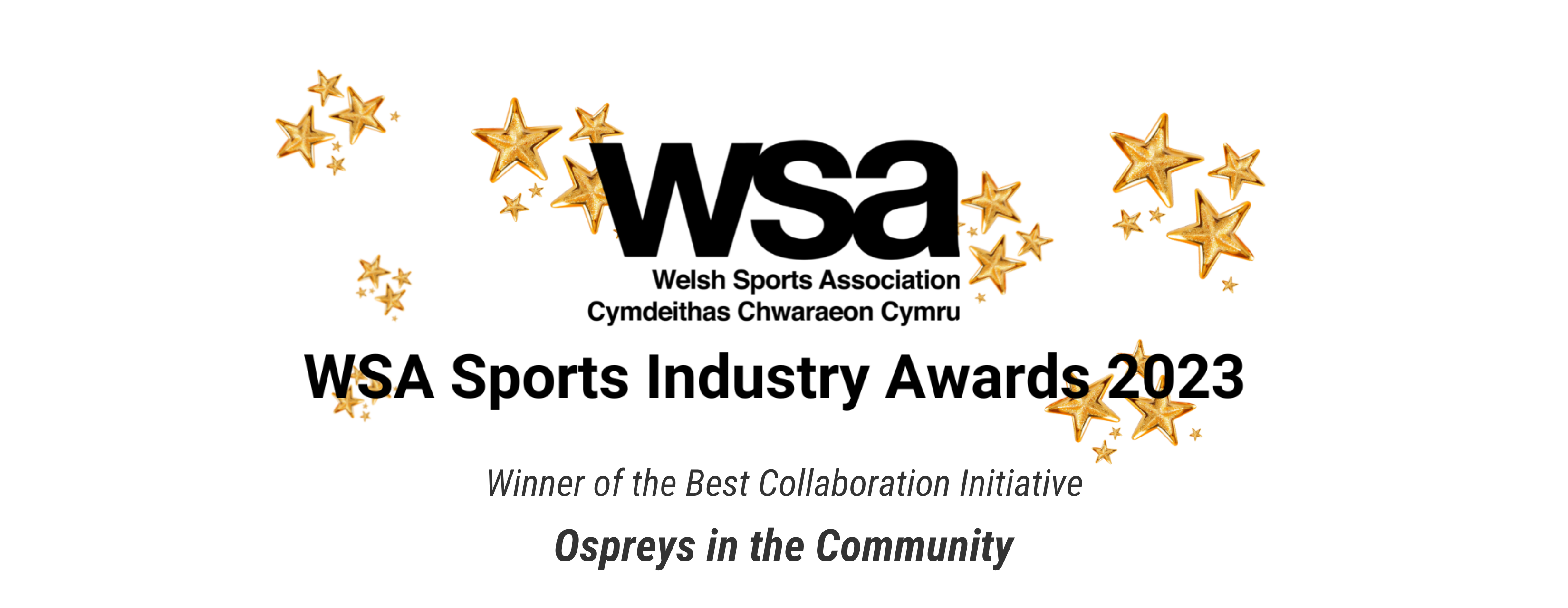 WSA Sports Industry Awards 2023, Best Collaboration Initiative Winner