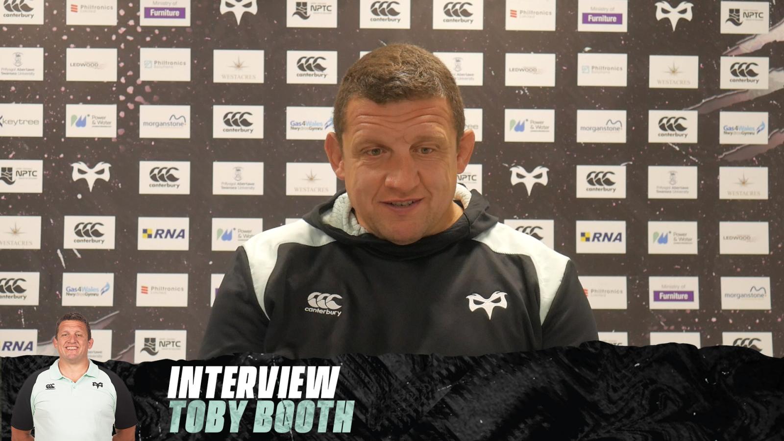 INTERVIEW: Toby Booth (11th November 2020) | Ospreys