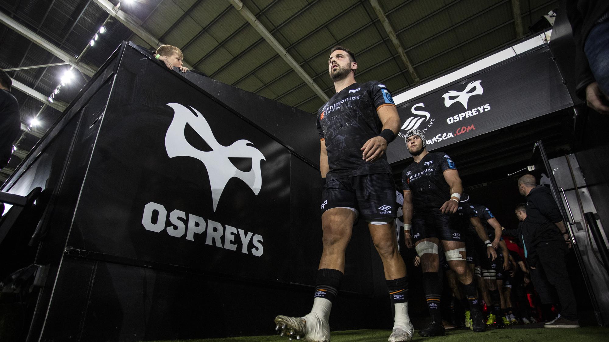 Ospreys Team to face Connacht Ospreys