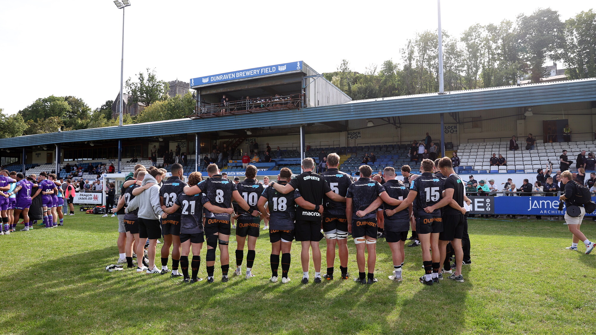 Exeter Rugby Crest Ospreys vs Exeter Chiefs