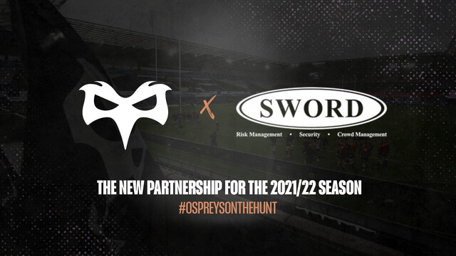 Sword Security sign up as Premium Partners | Ospreys