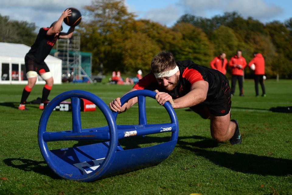 Rhodri jones Wales camp