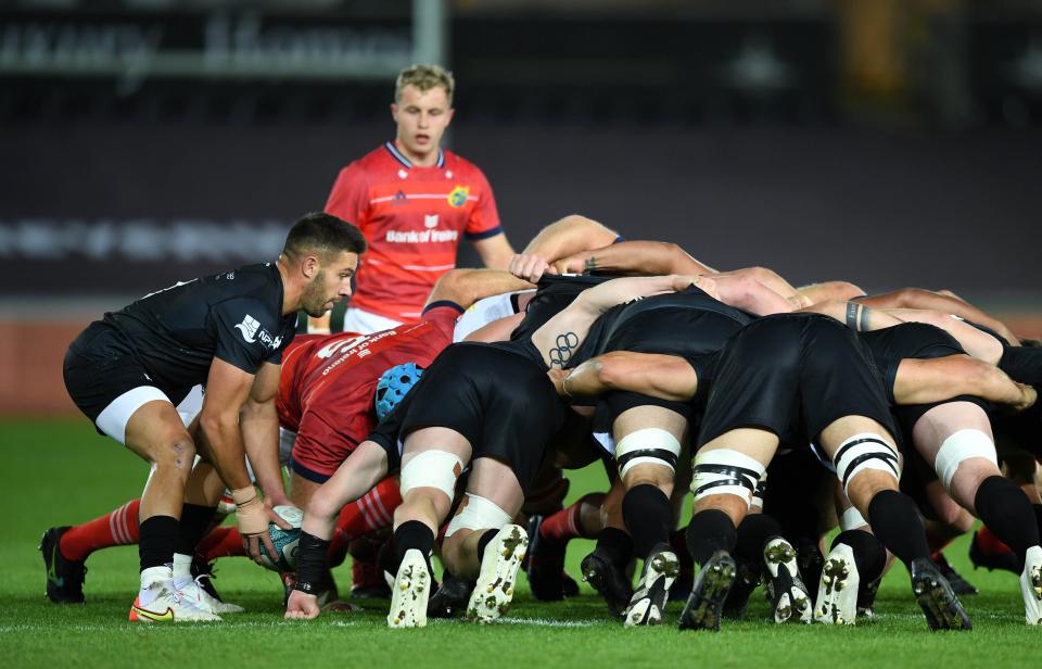 Ospreys scrum
