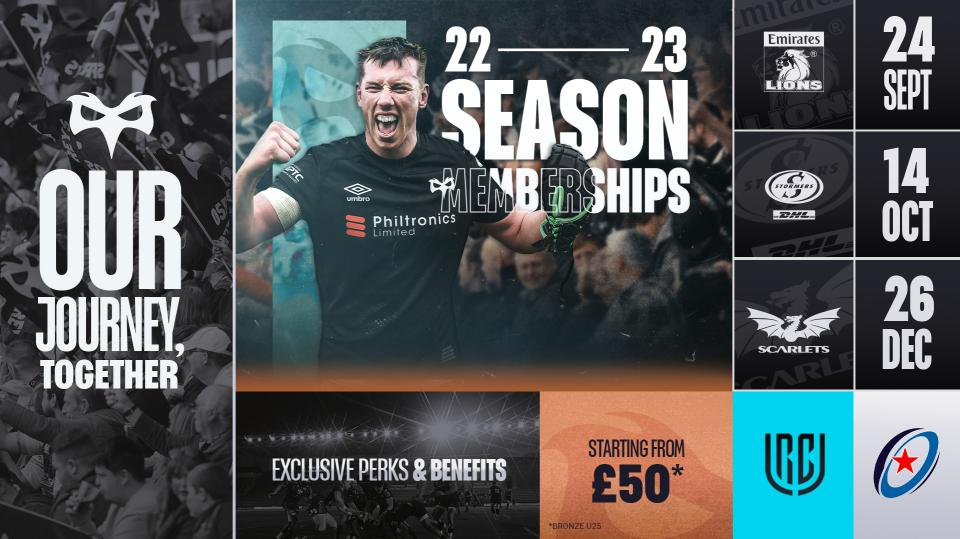Season Memberships on sale now