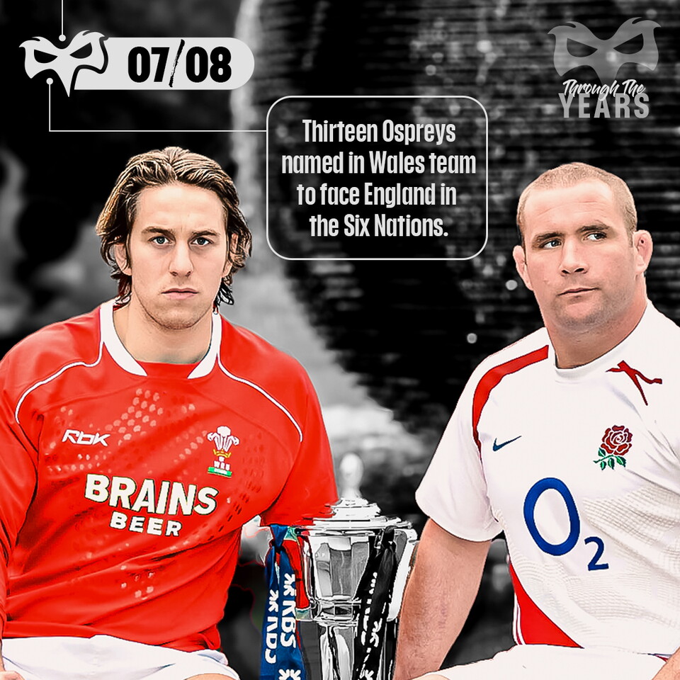 13 Ospreys are named in the Wales squad to face England 