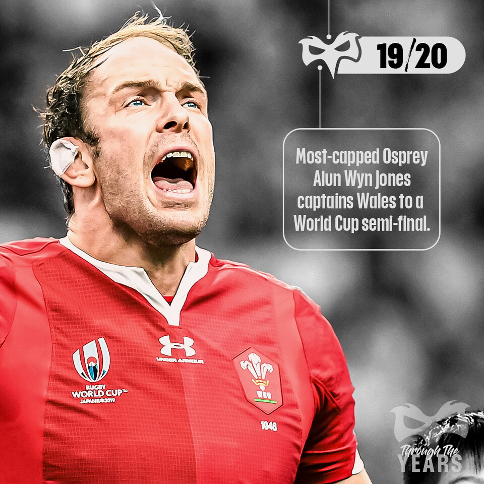 Alun Wyn Jones captains Wales in the World Cup semi final 