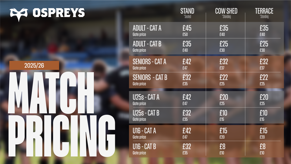 2526 MBM ticket pricing structure
