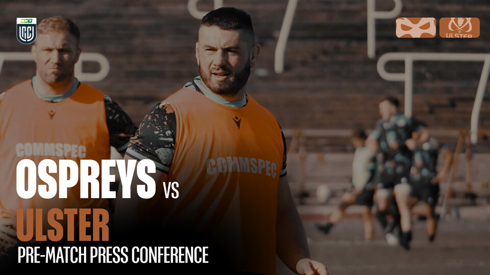 Gareth Thomas speaks to the press ahead of Ulster at the Electric Brewery Field 