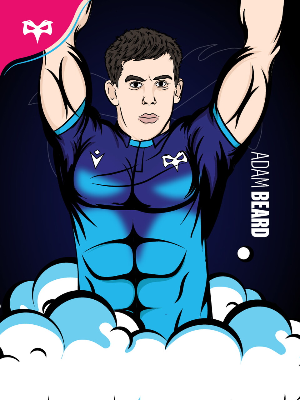 Adam Beard Trading Card