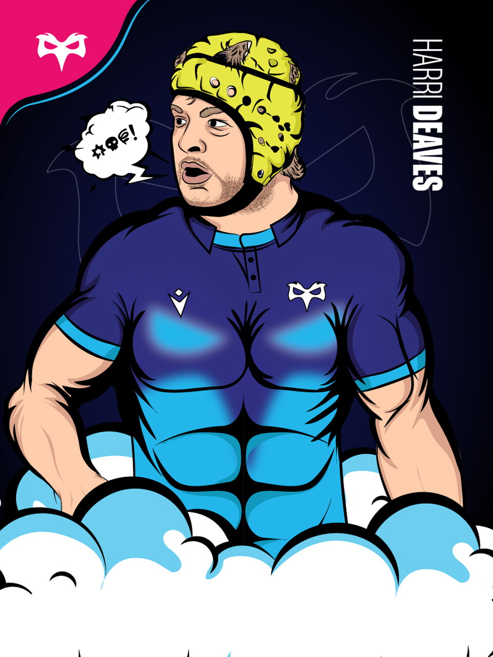 Harri Deaves Trading Card