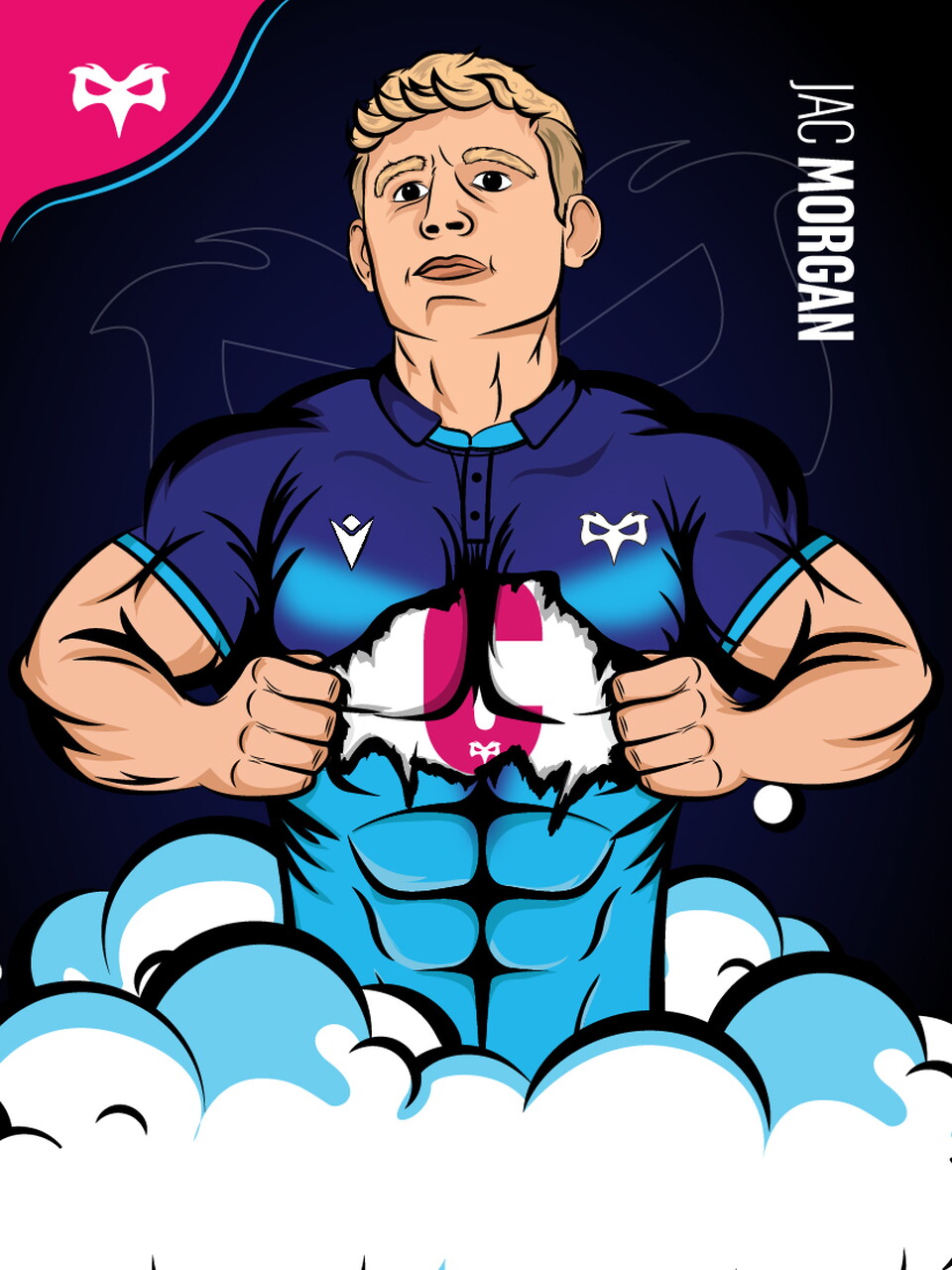 Jac Morgan (C) Trading Card