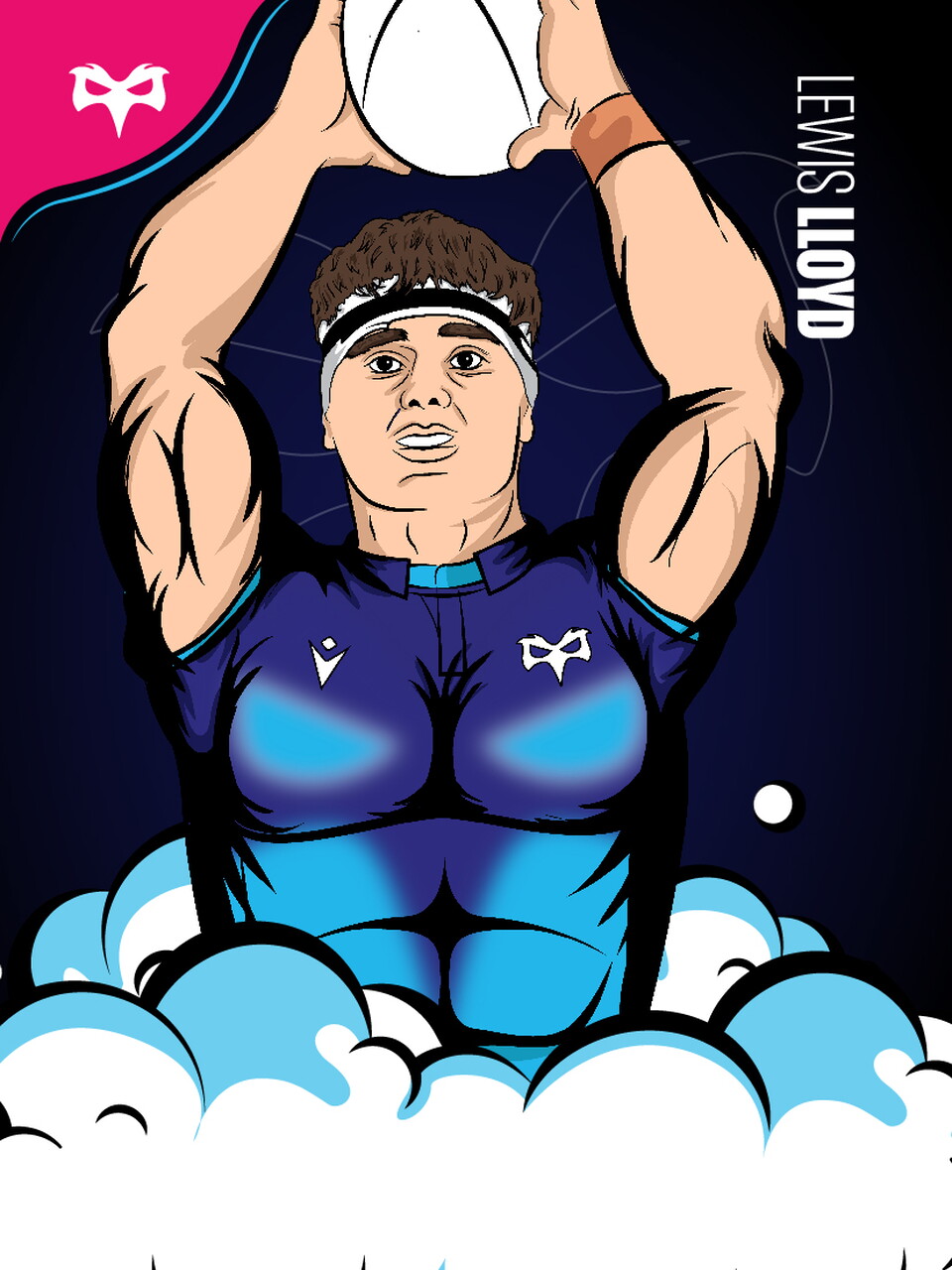 Lewis Lloyd Trading Card