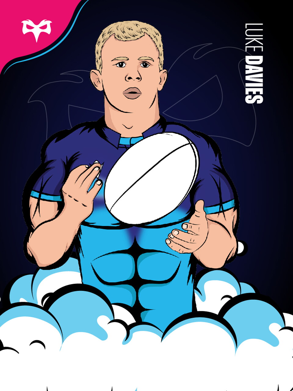 Luke Davies Trading Card