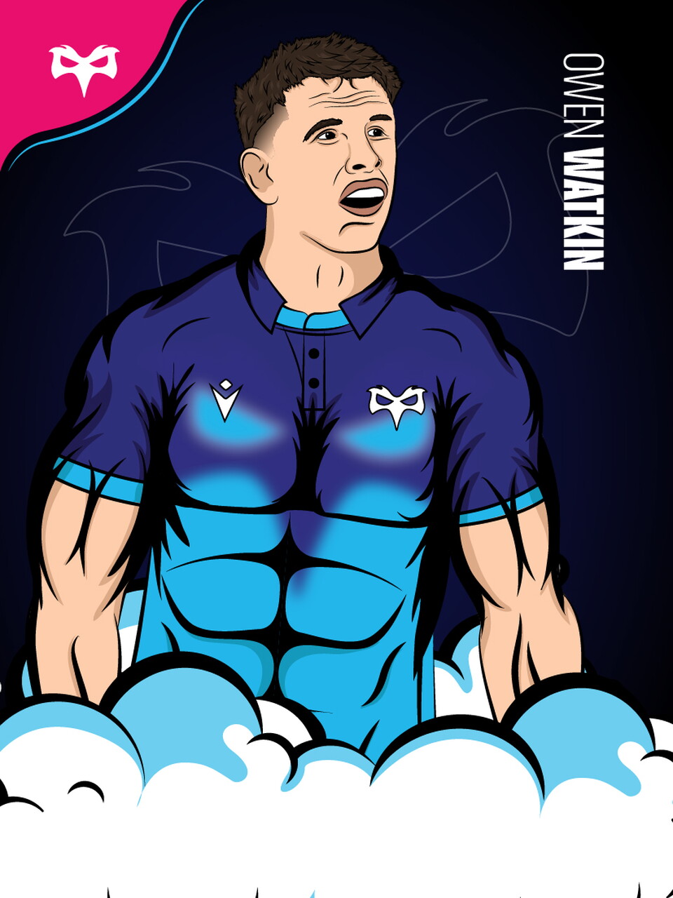 Owen Watkin Trading Card