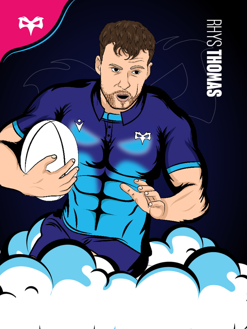 Rhys Thomas Trading Cards