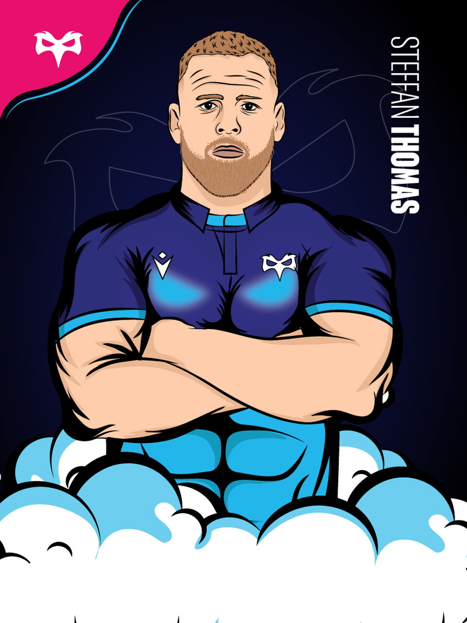 Steffan Thomas Trading Card