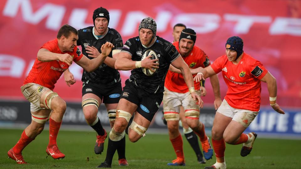 Dan Lydiate v Munster