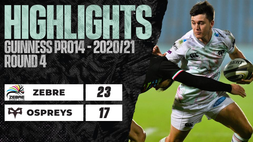 HIGHLIGHTS: Zebre 23-17 Ospreys