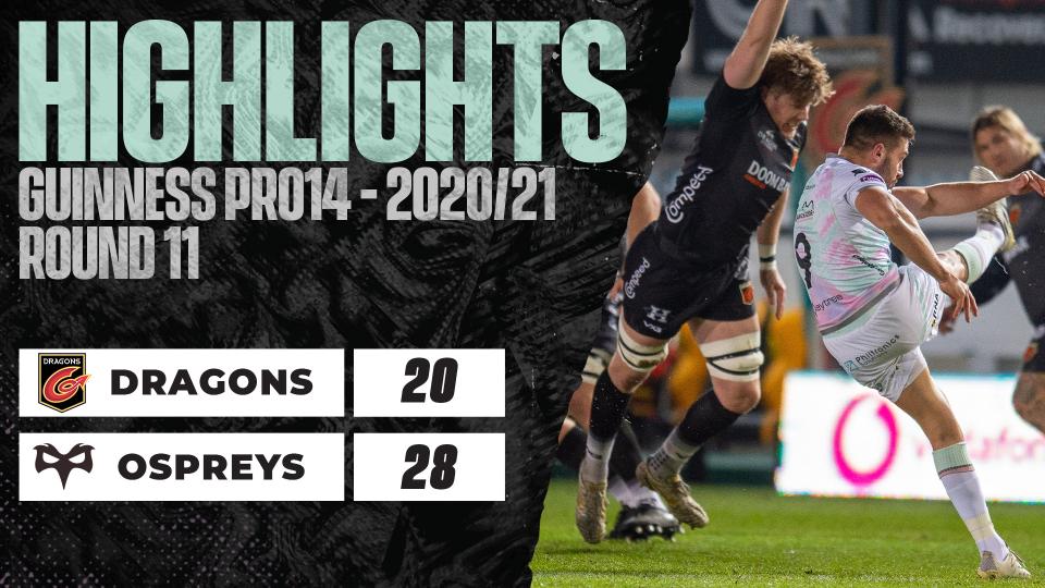 Dragons v Ospreys