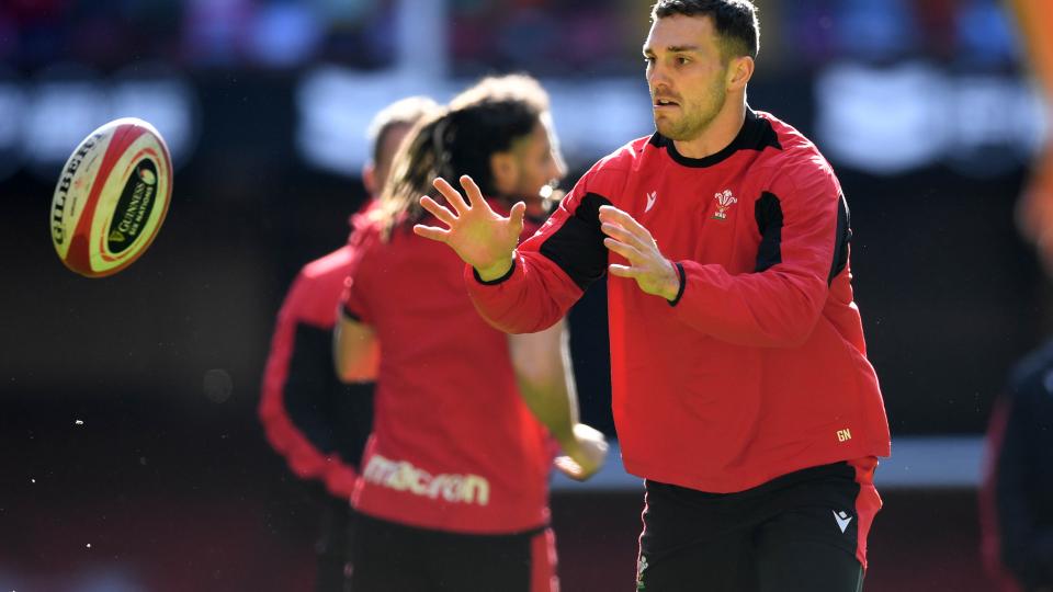 George North Wales Training 001