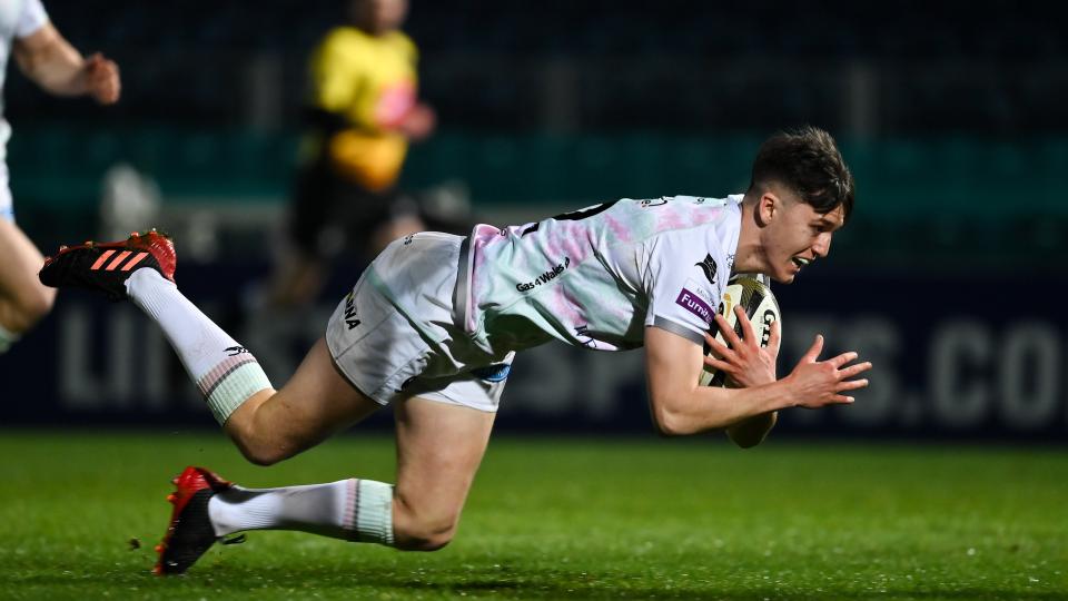 Josh Thomas try v Leinster 2021